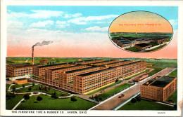 Ohio Akron The Firestone Tire & Rubber Company Curteich - Akron