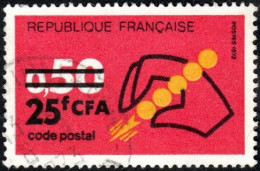Réunion Obl. N° 411 - Code Postal - Oblitérés