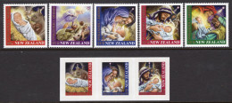 New Zealand 2011 Christmas Set MNH (SG 3321-3328) - Unused Stamps