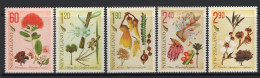 New Zealand 2012 Native Trees Set MNH (SG 3335-3339) - Unused Stamps