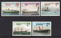 New Zealand 2012 Great Voyages Set MNH (SG 3390-3394) - Unused Stamps