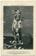 DENVER - Personal Post Card  Of William Schachner "I Am A Good Indian" - Denver