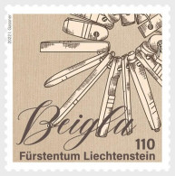 Liechtenstein 2022 Cultural Heritage - “Beigla” Stamp 1v MNH - Unused Stamps