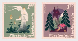 Liechtenstein 2022 Europa – Stories And Myths Stamps 2v MNH - Unused Stamps