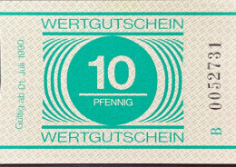 German Democratic Republic 10 Pfennig, P-NL (1990) - PRISON MONEY - UNC - Andere & Zonder Classificatie