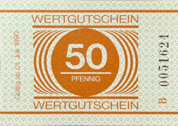 German Democratic Republic 50 Pfennig, P-NL (1990) - PRISON MONEY - UNC - Andere & Zonder Classificatie