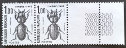 FRANCE / YT Taxe 106 A - Double Frappe / FAUNE - INSECTE - COLEOPTERE / NEUF ** / MNH - 1960-.... Postfris