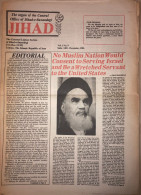 Persia Iran Jihad Newspaper Jihad E Sazandegi - Political History 1401-1981 No: 9 - Autres & Non Classés