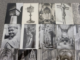 43 Postcards Kirche Bilden - Orgel - Innenansicht - Leuchter - Altar - Bilder Aus Dom Bamberg Und Andere - Verzamelingen & Kavels