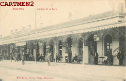 MOUSCRON INTERIEUR DE LA GARE BAHNHOF STATION BELGIQUE  - Mouscron - Moeskroen