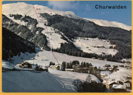 CHURWALDEN Gegen Das Skigebiet Von Pradaschier - Churwalden