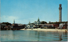 Massachusetts Cape Cod Provincetown Harbor & Pilgrim Monument - Cape Cod