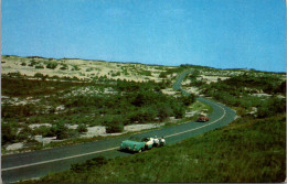 Massachusetts Cape Cod Road Across Sand Dunes At Provincetown - Cape Cod