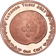 Monnaie, États-Unis, Cent, 2023, Catawba Tribes.BE, SPL, Cuivre - Gedenkmünzen