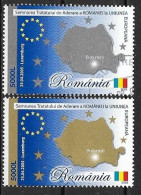 C3969 - Roumanie 2005 - 2v..obliteres - Usati