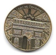 Médaille Touristique  2020   Monument  ARC  DE  TRIOMPHE  75008  PARIS - 2020