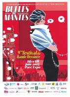 9ème FESTIVAL DE BANDE DESSINEE  MANTES - Affiches & Offsets