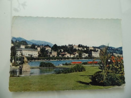 Cartolina Viaggiata "LUGANO PARADISO I Giardini Pubblici E Il Lungo Lago" 1963 - Paradiso