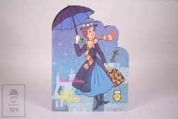Original 1987 Mary Poppins Walt Disney Die-Cut Children's Book - Catalan - Toray - Children's