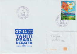 15780  TAHITI PEARL R2GATTA - MAHINA - TAHITI - 10/5/2019 - Storia Postale
