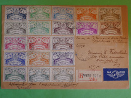 BU7 GUADELOUPE  BELLE LETTRE  RECOM. RARE 1946 BASSE TERRE A NEW YORK USA +  +AFF. PLAISANT ++ + - Covers & Documents