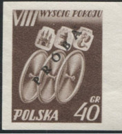 Poland 1955, Mi 905/6 VIII International Cycling Peace Race Original Proof Colour Guarantee PZF Expert Korszeń MNH** P30 - Prove & Ristampe