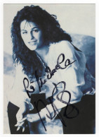 Andrea Berg - Original Autogramm Mit Widmung Aus Dem Jahre 1996 - Sänger Und Musiker