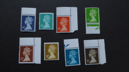 GREAT BRITAIN SG X  Definitive Issue 14,19,20,23,27,28,32,35p    - Maschinenstempel (EMA)