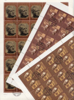 SU – 1985 Mi.5509-5511 Als Gestempelte Gebrauchte Bogensatz USED - Full Sheets