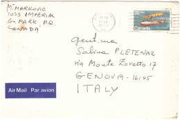 LETTERA PER ITALIA - Cartas & Documentos