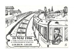 Cp, 86, Loudun, 18 Mai 1986, 1è Foire Toutes Collections - Dessin : Monique Grimault - - Loudun