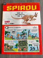 BD SPIROU N° 1419   Complet Avec Mini Récit   24/06/1965 TTBE - Spirou Et Fantasio