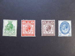 GREAT BRITAIN SG 434-437  MH Stamps ONLY - Autres & Non Classés