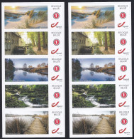 Belgium 2016 - JOLIS COINS DE BELGIQUE - ( DUOSTAMP ** MYSTAMP ** ) - 10 TIMBRES ** Autocollants - Unused Stamps