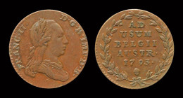 Austrian Netherlands Brabant Frans II Double Liard 1793 - 1714-1794 Pays-Bas Autrichiens  