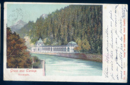 Cpa De Suisse Grisons -- Gruss Aus Tarasp - Trinkhall   LANR103 - Tarasp