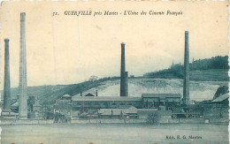 GUERVILLE Usine Des Ciments Français - Guerville