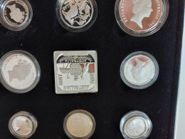 AUSTRALIA - 1991 - 25TH Anniv. Of Decimal Currency- Masterpieces In Silver - Ongebruikte Sets & Proefsets