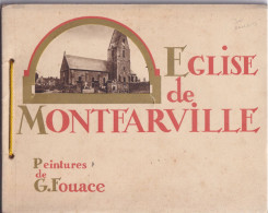 MONTFARVILLE (Manche 50) - Eglise De MONFARVILLE - Peintures De G. Fouace - Edition Le Goubey - Normandie