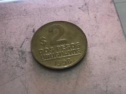 Münze Münzen Umlaufmünze Uruguay 2 Pesos 1998 - Uruguay