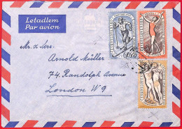 Aa0627 - CZECHOSLOVAKIA - Postal History - COVER 1960 Sport BASKETBALL Gymnastic - Briefe U. Dokumente
