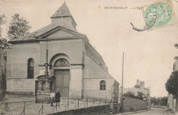 Montsoult * La Place De L'église Du Village - Montsoult