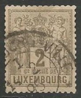 LUXEMBOURG N° 48 OBLITERE - 1882 Allégorie