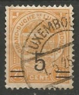 LUXEMBOURG N° 112A OBLITERE - 1907-24 Wapenschild