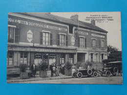 78) Plaisir - établissement M. Brochet - Hôtel Des Voyageurs - Tabac - ANNEE:1926 - EDIT: L.H - Plaisir