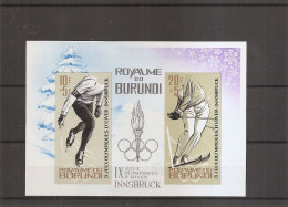 Burundi - JO D'hiver De Innsbruck -1976 ( BF 3 Non Dentelé XXX -MNH ) - Nuevos