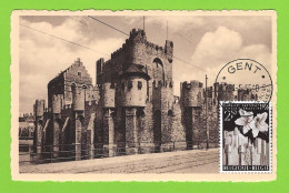 Château Des Comtes Gand Carte-maximum 962 - 1951-1960