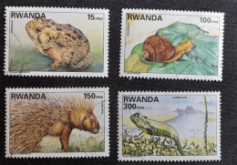 Afrique > Rwanda > 1990-… > Oblitérés N°1324/27 - Gebraucht