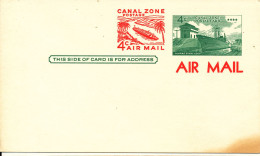 USA Canal Zone Postal Stationery Card In Mint Condition (brown Stain On A Corner Of The Card) - Canal Zone