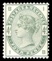 1883-84 4d Dull Green Superb Unmounted Mint Example. - Unused Stamps